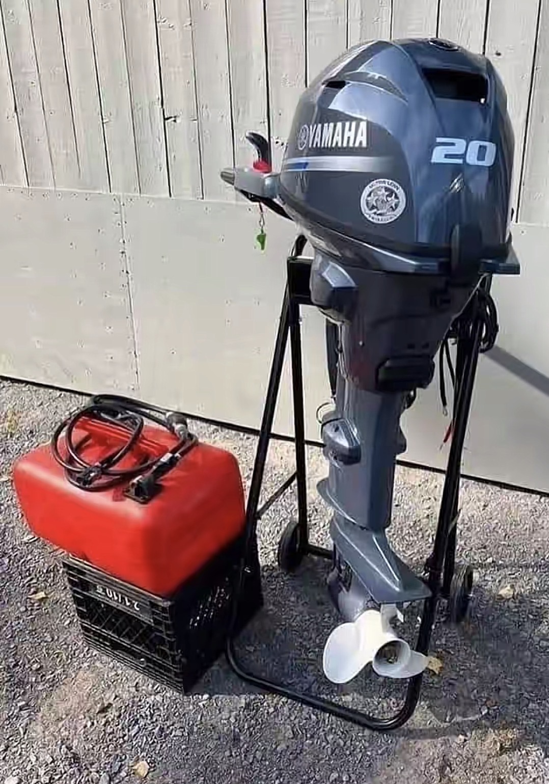 Yamaha 20 HP 4 Stroke Outboard Motor Engine