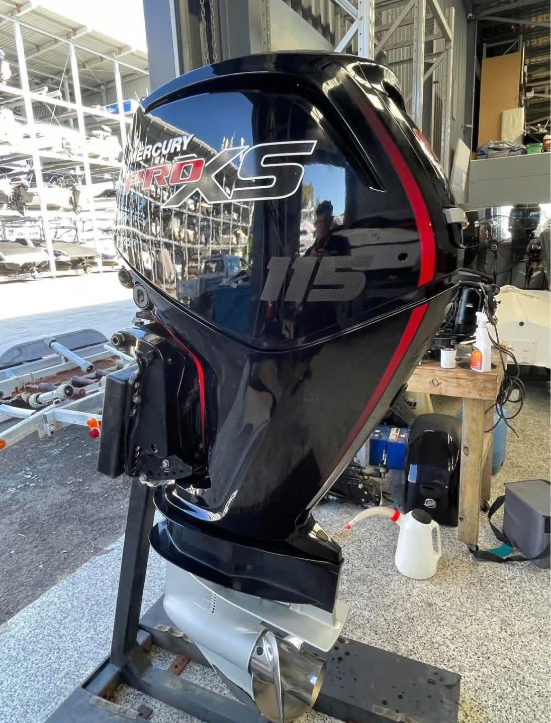 Mercury 115 HP 4 Stroke Outboard Motor Engine
